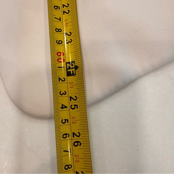 Club Monaco Women’s Tie Back White Blazer Collarless Size 0 - Picture 6 of 11